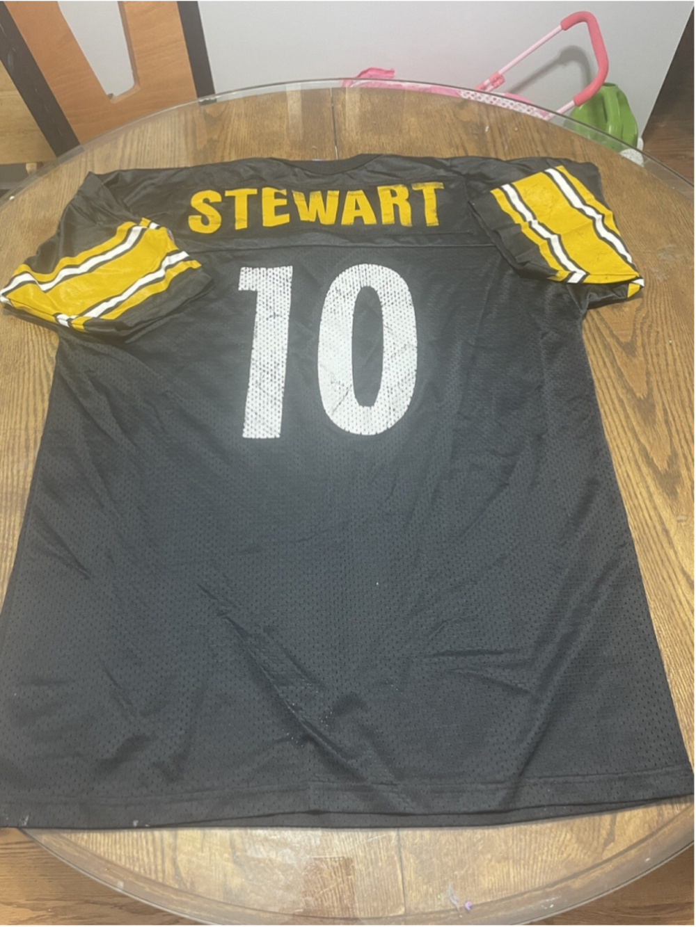 Kordell Stewart #10 NFL Champion Jersey Black Size 48